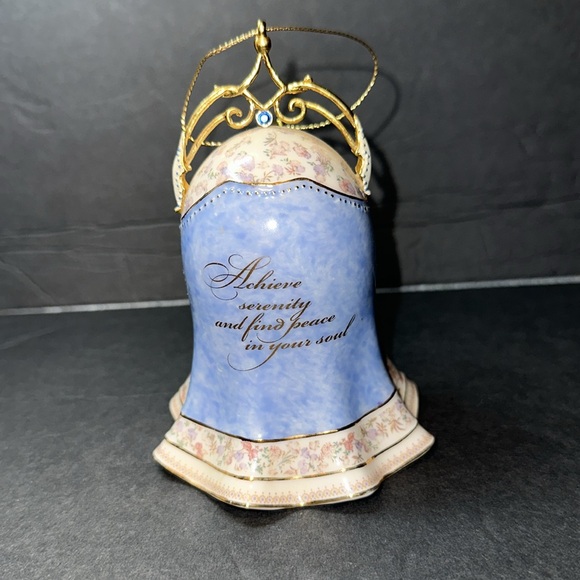 Heavenly Harmony Porcelain Bell - Serenity - Picture 2 of 10